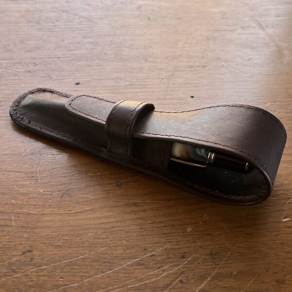 Pen Sleeve - Dark Brown